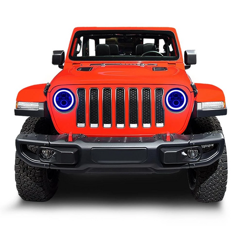 7 INCH RGB HALO HEADLIGHTS (18-19 JEEP WRANGLER JL)