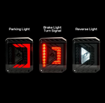 3D LED TAIL LIGHTS FOR 07-18 JEEP WRANGLER JK/ JKU