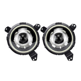 7 INCH RGB DEMON EYE HEADLIGHTS (18-19 JEEP WRANGLER JL)