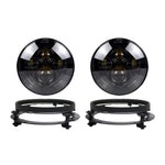 7 INCH SMOKED LENS LED HEADLIGHTS (18-19 JEEP WRANGLER JL)