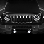 HALO HEADLIGHTS & HALO FOG LIGHTS COMBO PACK FOR 07-18 WRANGLER JK/ JKU