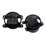 4 INCH SMOKED FOG LIGHTS FOR 97-18 JEEP WRANGLER TJ/ JK