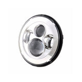 SLIVER LED HEADLIGHTS FOR 97-18 JEEP WRANGLER TJ/ JK (DOT APPROVED)