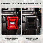 SMOKED LED TAIL LIGHTS (18-19 JEEP WRANGLER JL)