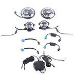 RGB HALO HEADLIGHTS & RGB HALO FOG LIGHTS COMBO FOR JEEP WRANGLER TJ/ JK