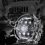 HONEYCOMB LED HEADLIGHTS FOR 97-18 JEEP WRANGLER TJ/ JK (DOT APPROVED)