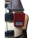 SNAKE LED TAIL LIGHTS FOR 07-18 JEEP WRANGLER JK/ JKU