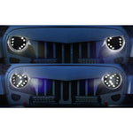 7 INCH ARROW LED HEADLIGHTS FOR 97-18 JEEP WRANGLER TJ/ JK (DOT APPROVED)