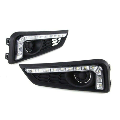 LED Daytime Running Light For Honda City DRL Fog Lamp 2014 2015