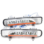LED Daytime Running Light For Ford Edge DRL Yellow Fog Lamp 2014 2015