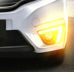 LED Daytime Running Light For Honda FIT DRL Fog Lamp 2014-2015