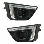 LED Daytime Running Light For Honda FIT DRL Fog Lamp 2014-2015