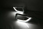 LED Daytime Running Light For Nissan Navara DRL Fog Lamp 2015 2016 2017