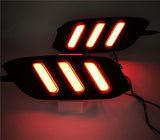 LED Rear Bumper Light For Honda Civic Brake Lamp Fog Light 2016-2017