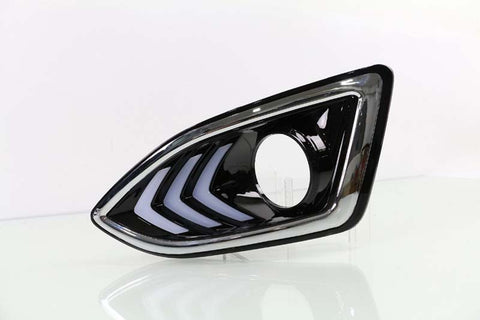 LED Daytime Running Light For Ford Edge DRL Fog Lamp 2016