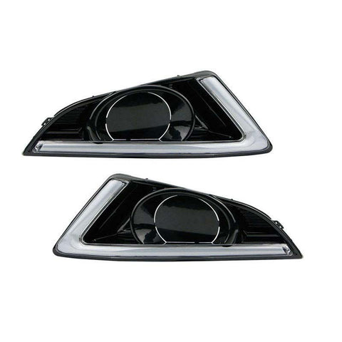 LED Daytime Running Light For Nissan Lannia DRL Turn Signal 2016