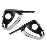 LED Daytime Running Light For Toyota Fortuner DRL Turn Signal Fog Lamp 2016